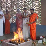 ಗಣಪತಿ ಹೋಮದ ಪೂರ್ಣಾಹುತಿ